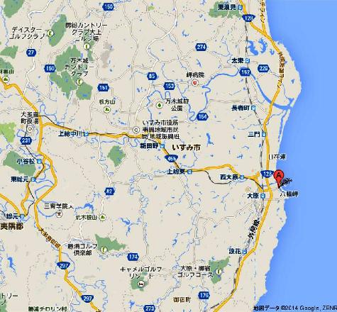 日本千葉県　大原漁港 - Google マップ0001-2
