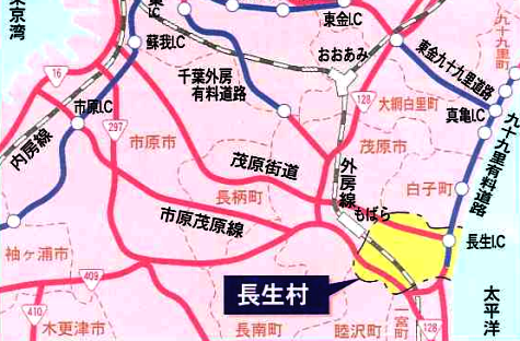 長生村の地図ー２