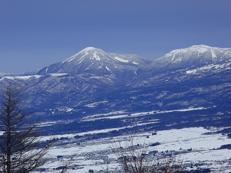 蓼科山と北八ヶ岳
