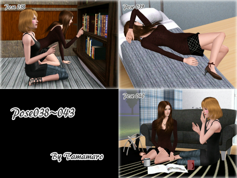 ПОЗЫ ДЛЯ the Sims3 - Страница 19 A_tamamaro_pose038_043_1