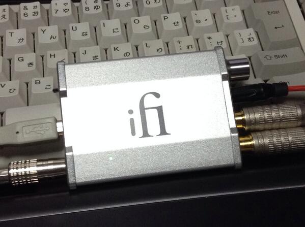 ブログ iFI nano iDSD ポータブルアンプの動作