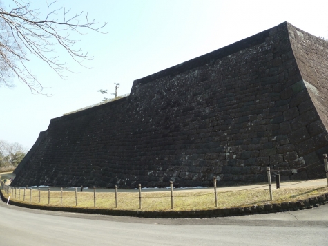 仙台城の石垣
