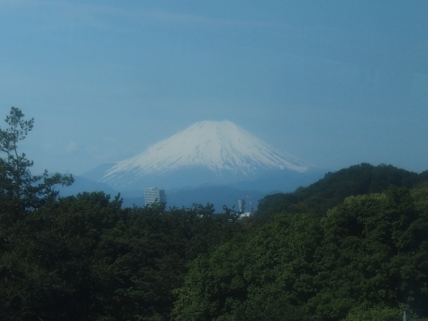 武蔵野線からの富士山