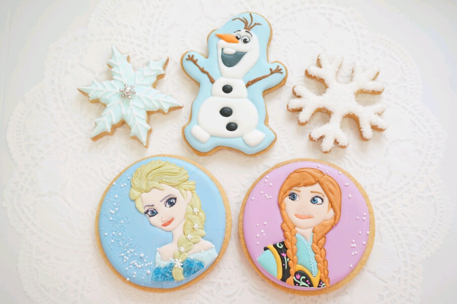 お菓子日記帳 アナと雪の女王 クッキー